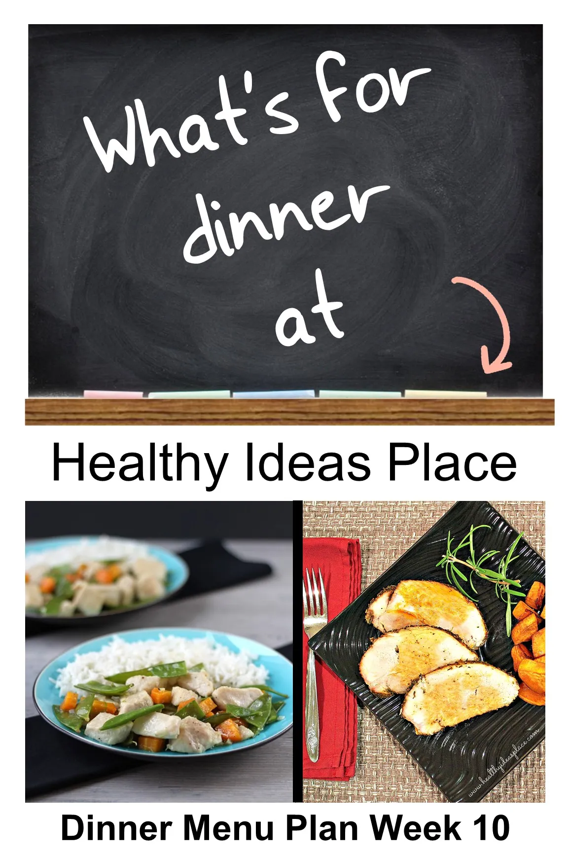 Chalkboard that says 