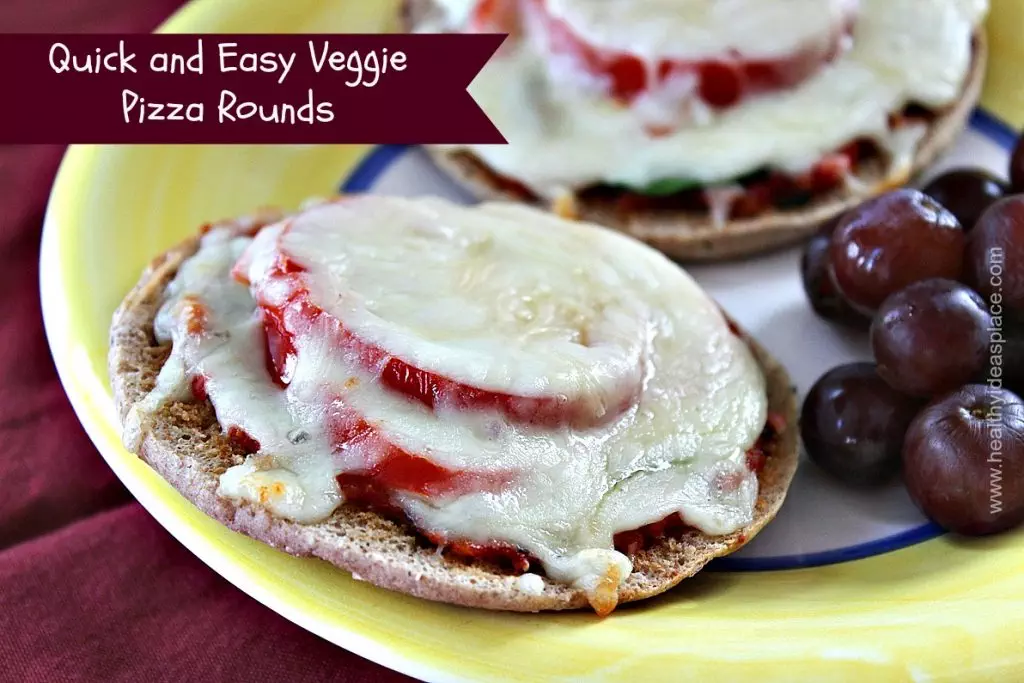 Veggie Pizza Rounds