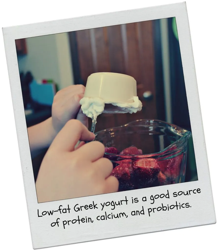 Cooking with kids fruit smoothies