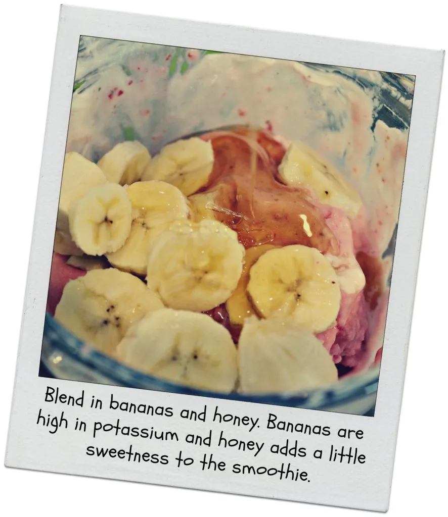 Cooking with kids fruit smoothies 9