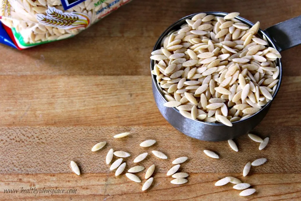 Spinach and Orzo Salad - Orzo