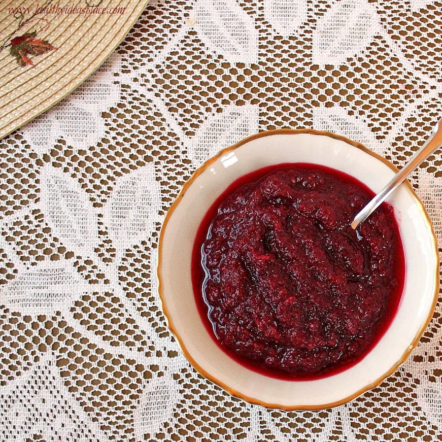 Homemade Cranberry Sauce