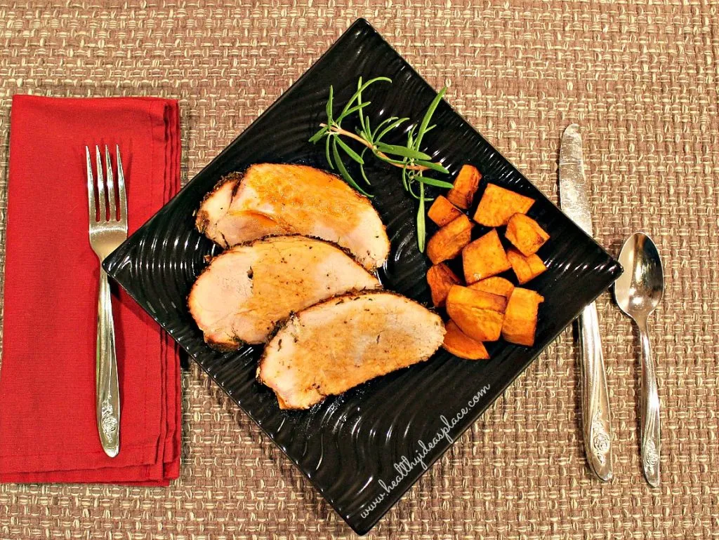 Herb Rubbed Pork Sirloin Roast