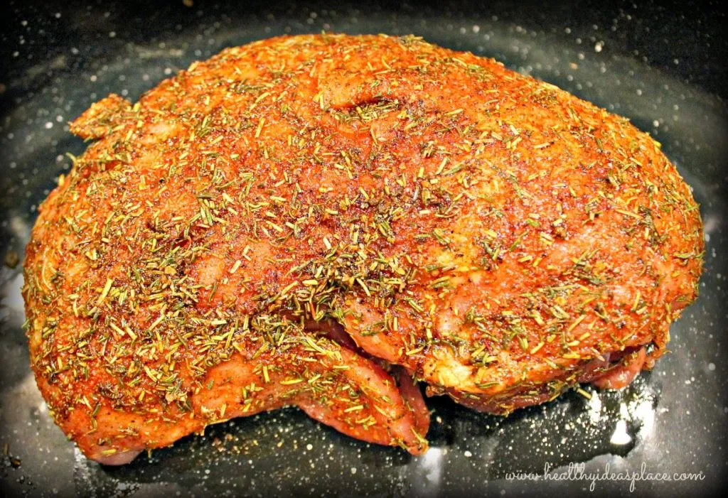 Herb Rubbed Pork Sirloin Roast