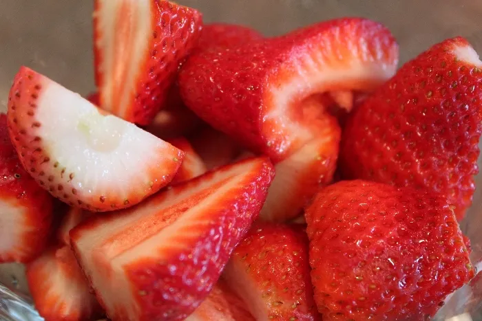 Strawberry - Mango smoothies