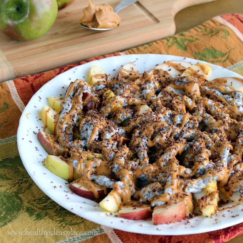 Apple nachos