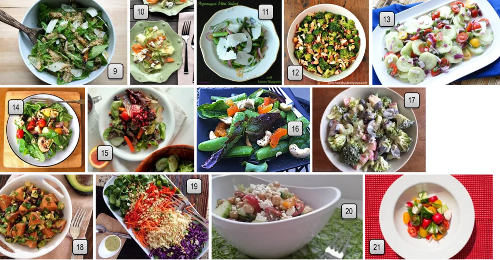 Favorite Spring and Summer Salads