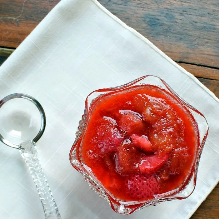 Strawberry Rhubarb Compote