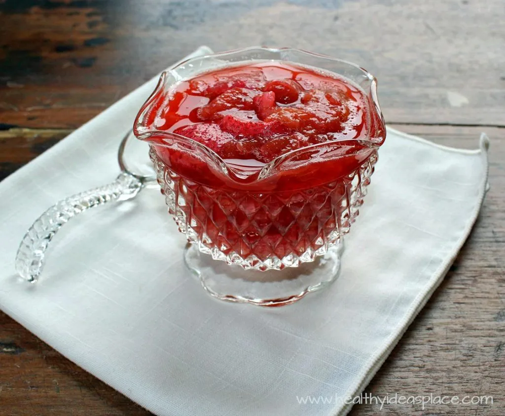 Strawberry Rhubarb Compote