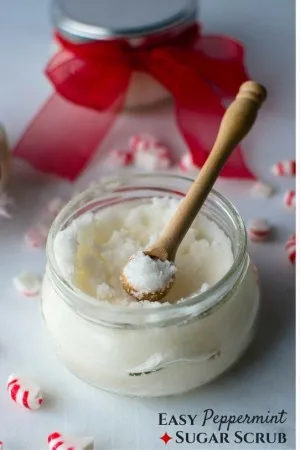 DIY: 3-Ingredient Peppermint Sugar Scrub
