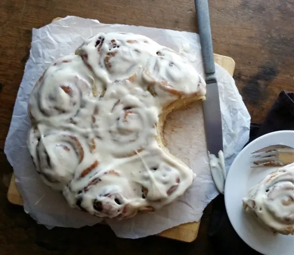 These Christmas Morning Cinnamon Rolls are dairy-free, tender, and filled with the warm spice of cinnamon - perfect for Christmas morning.