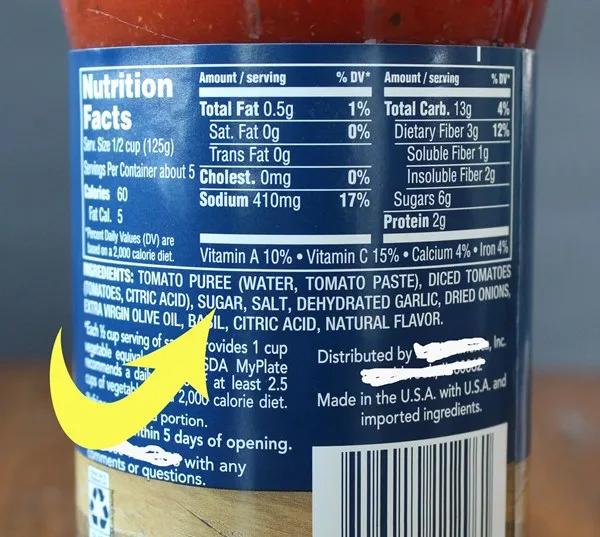 What to Look For in a Pasta Sauce - Store-bought pasta sauce often comes with added sugar and excess salt. But with the right tools you can choose wisely and find a healthier pasta sauce for your family.