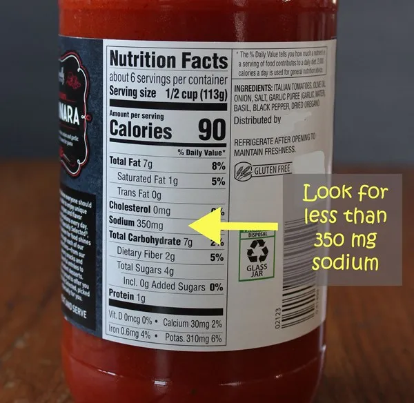 What to Look For in a Pasta Sauce - No time for homemade spaghetti sauce? Don’t worry! With a few tips and guidelines, you can easily find and choose a healthier pasta sauce for your family.