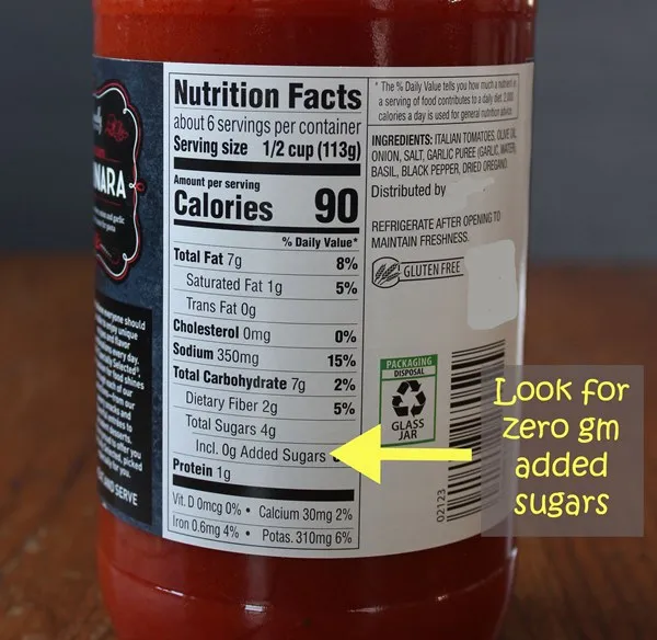 What to Look For in a Pasta Sauce - No time for homemade spaghetti sauce? Don’t worry! With a few tips and guidelines, you can easily find and choose a healthier pasta sauce for your family.