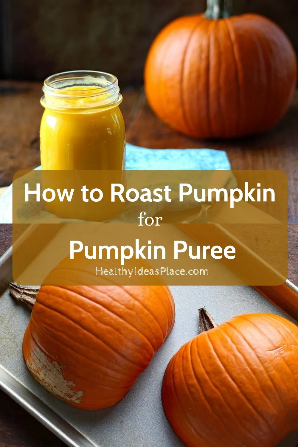 It’s easy to roast pumpkin for pumpkin puree! The flavor can’t be beat and it’s a great way to use up any pie pumpkins you may have had around for decorations instead of throwing them away.