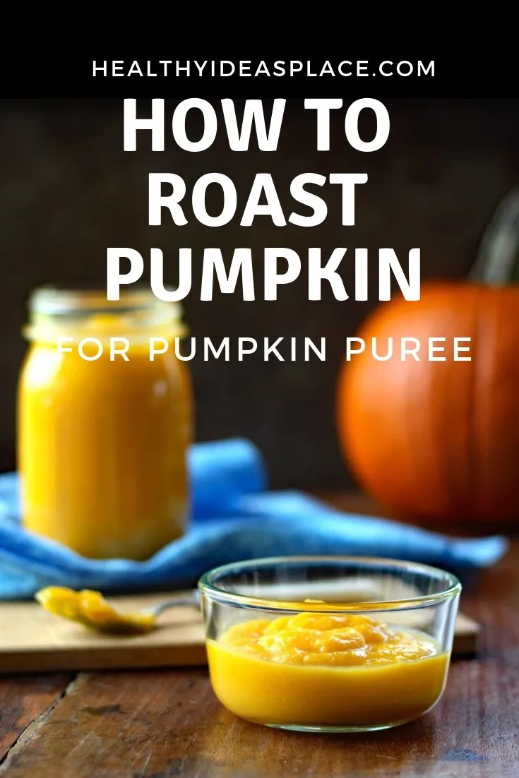 It’s easy to roast pumpkin for pumpkin puree! The flavor is unbeatable for all your favorite pumpkin recipes that call for pumpkin puree. Use immediately for freeze for later use!