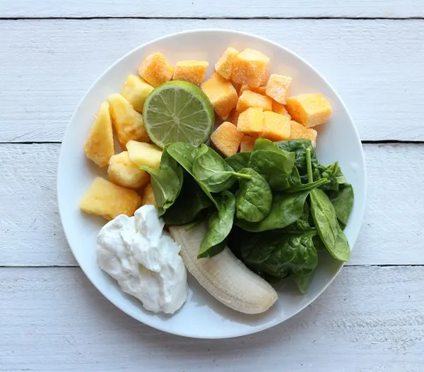 You’ll love this Green Smoothie with Pineapple and Mango. Sweet and delicious and easy to make.