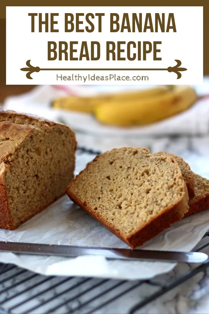 Look no further for the best banana bread recipe! It's flavorful and moist, but made with a little less sugar and more whole-grains, like whole wheat pastry flour.
