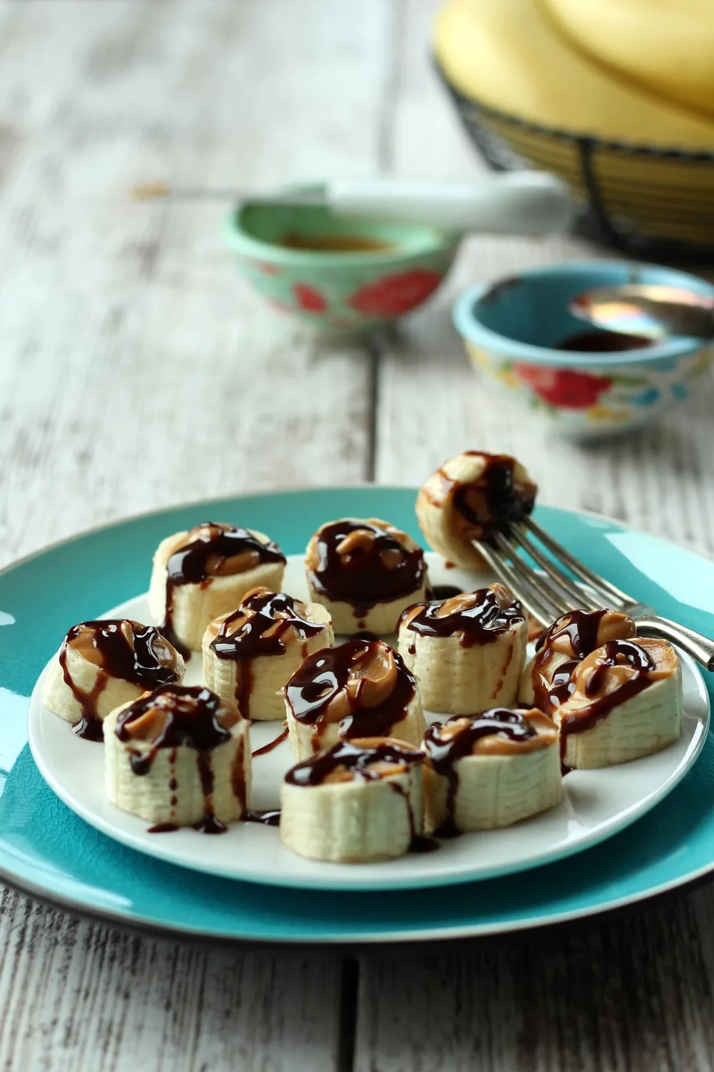 Easy Banana Bites with Peanut Butter