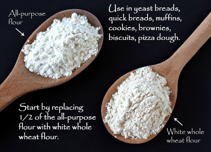 How to Substitute Whole Wheat Flour for All-Purpose Flour - Healthy